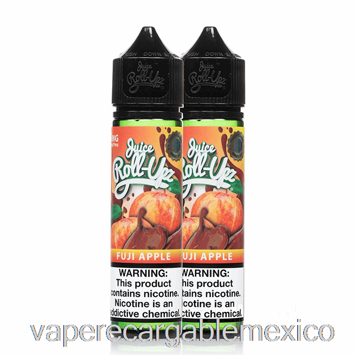 Vape Recargable Fuji Apple - E-líquido Jugo Roll-upz - 120ml 3mg